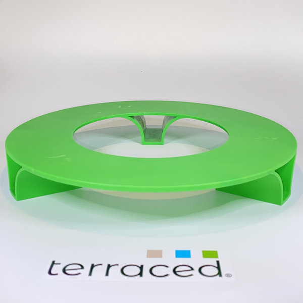 terraced® - Blumentopf Untersetzer - Farbe: Grün